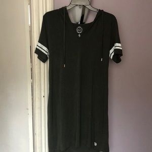Michael Kors lounge dress with hood
